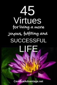 45 Great Virtues That Will Help You Live a More Joyous, Fulfilling, Flourishing, and Successful Life Regardless of Your Circumstances